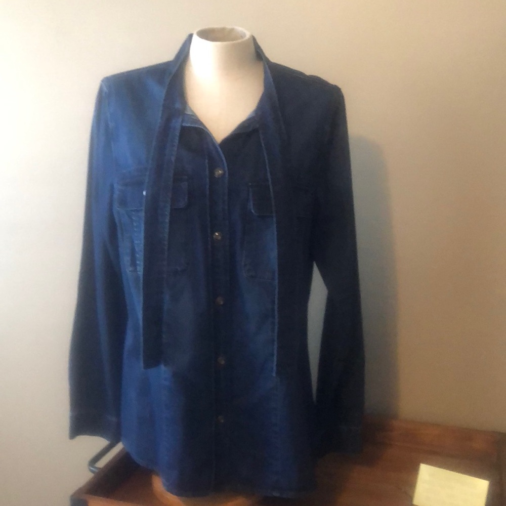 Cabi Banded Shirt